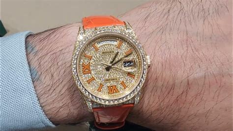 rolex day date orange|rolex day date 2022.